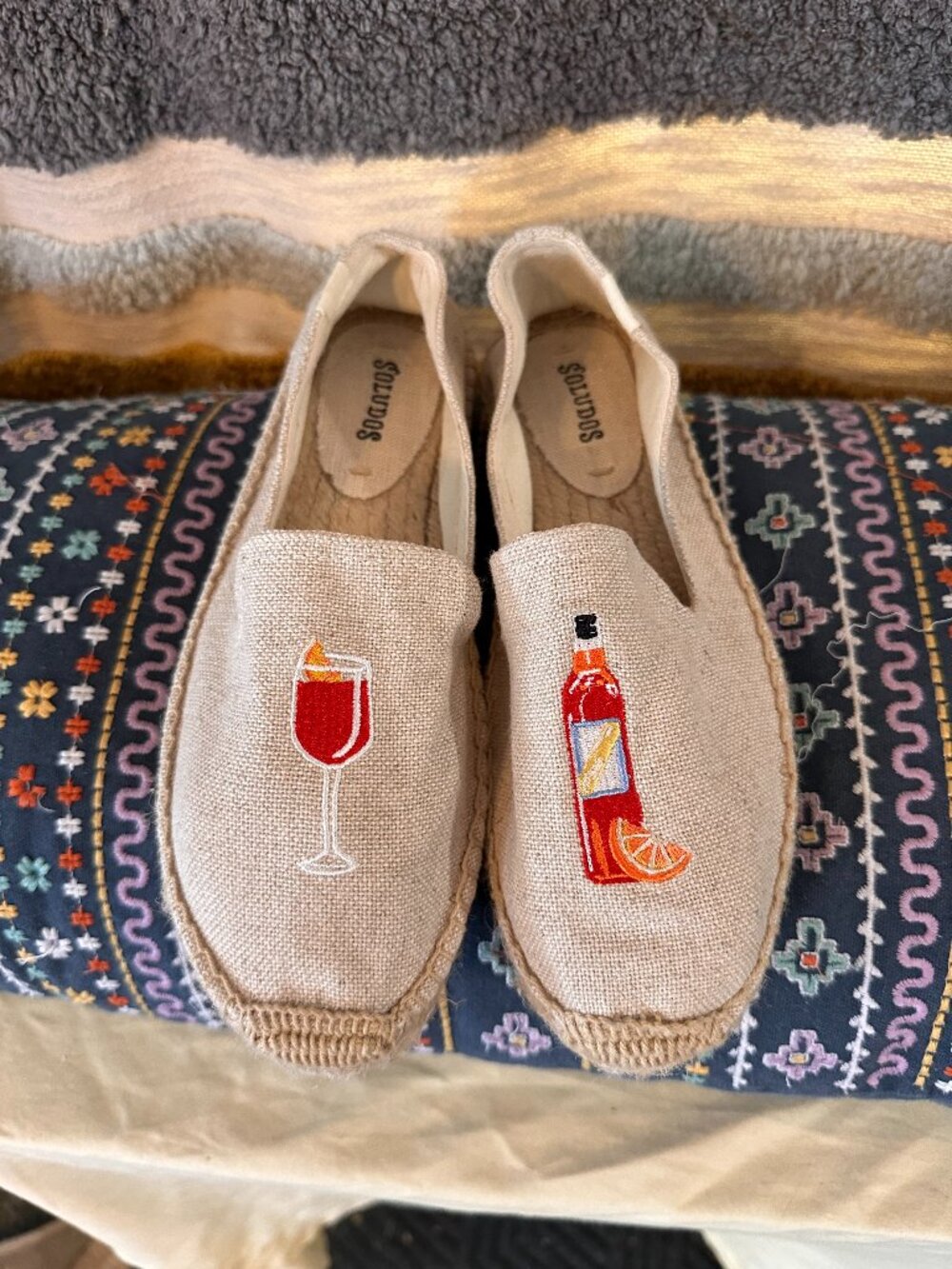 Aperol Spritz Soludos Slipper Soludos Aperol Spritz Espadrilles - Sz 8